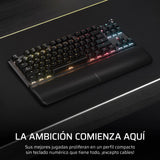 CORSAIR K70 CORE TKL WIRELESS RGB Teclado Mecánico Tenkeyless para Juegos – Interruptores Lineales CORSAIR MLX Red v2 Prelubricados, SOCD, Amortiguación Acústica, Tapas de ABS, QWERTY ES – Negro