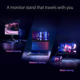 ASUS ROG Strix XG16AHP - Monitor de Gaming portátil 15.6" (144 Hz, FHD (1920 x 1080), IPS, NVIDIA G-Sync, USB Type-C, Micro HDMI, trípode ROG y Funda), Black