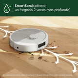 iRobot Roomba Plus 505 Combo con Base AutoWash multifunción y autolimpiable, mopas DualClean con PerfectEdge, PrecisionVision IA, Clearview Pro LiDAR, Secado Aire Caliente mopas, 75 días autovaciado_B