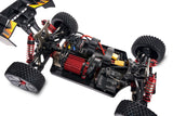 Carson 500409072 1:8 Virus Rocket 120 6S 2.4G 100% RTR - Coche teledirigido, Velocidad hasta 120 km/h, Incluye Pilas y Mando a Distancia, 4 WD, a Prueba de Salpicaduras, Color Amarillo y Negro