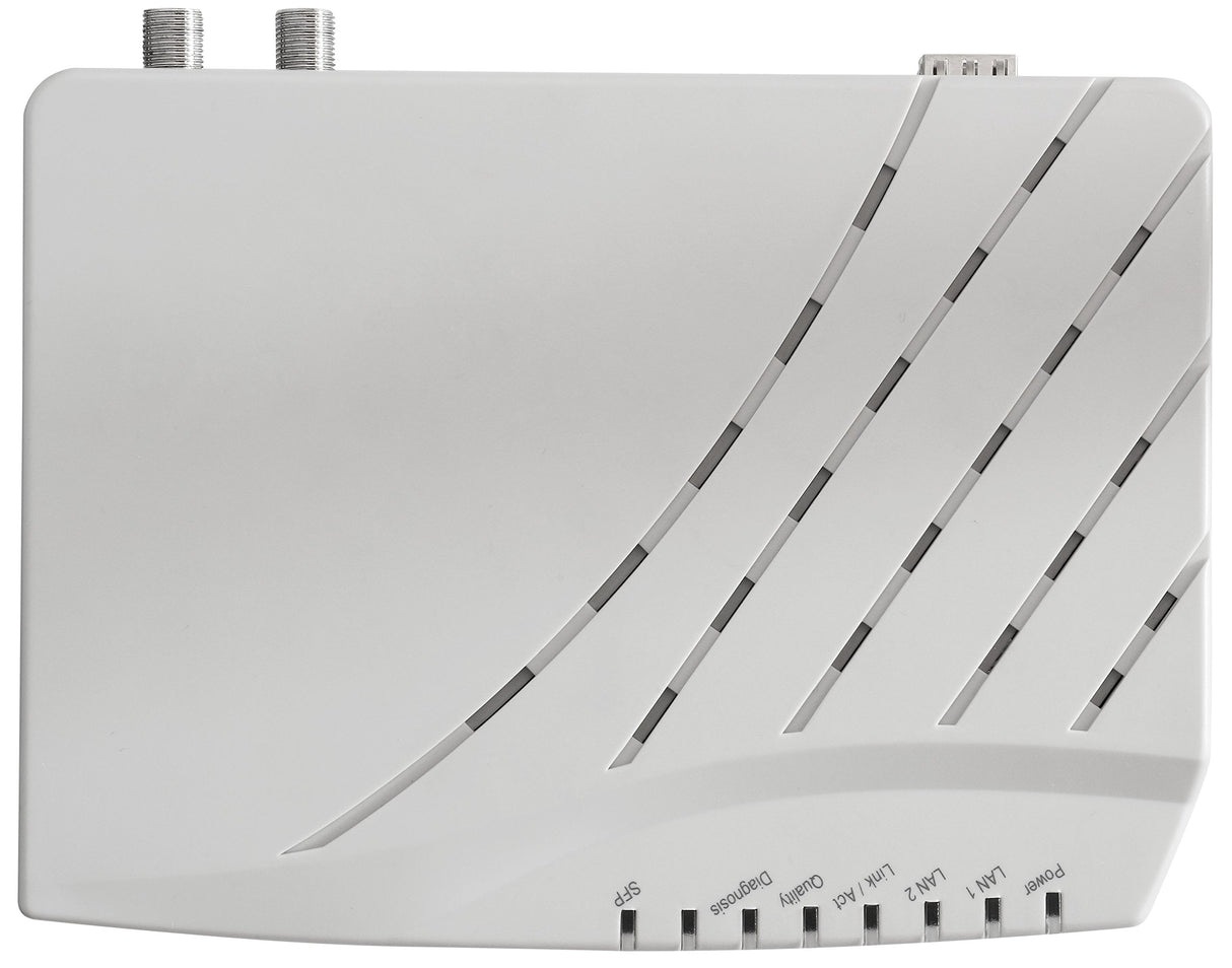 Axing EOC 10 – 01 Ethernet Over Coax Master Sistema Profesional para Internet Via – Cable coaxial Color Blanco