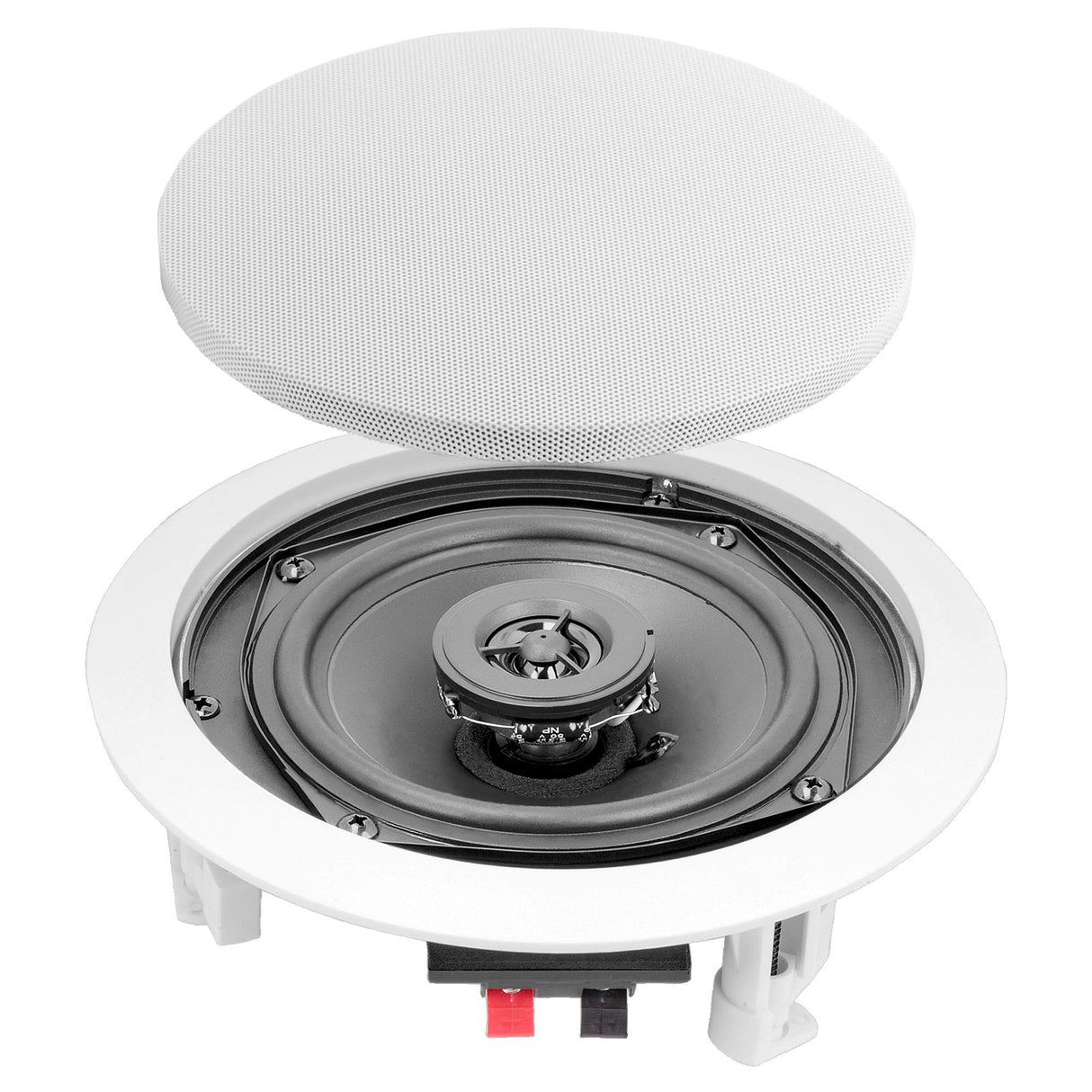 OSD Audio ICE520 5.25" 100W Altavoz de Techo Parrilla pintable (Blanco, par)