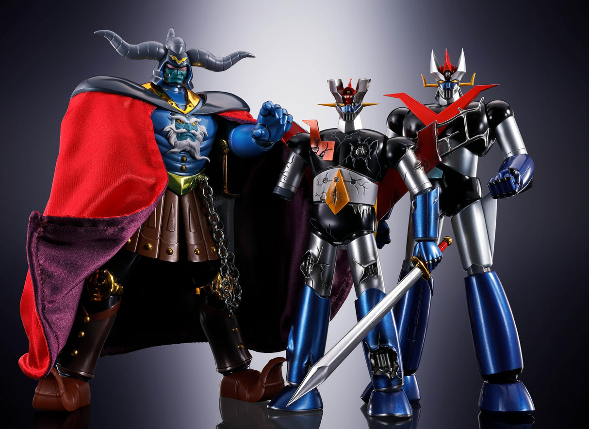 TAMASHII NATIONS Gx-105d Mazinger z -kakumei shinka- Damaged Ver. Fig. 16,5 cm Mazinger z Soul of chogokin