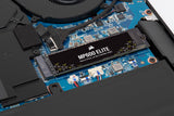 Corsair MP600 Elite SSD NVMe M.2 PCIe Gen4 x4 de 2 TB - M.2 2280 - Lectura Secuencial de hasta 7.000 MB/s - NAND 3D TLC de Alta Densidad - Negro