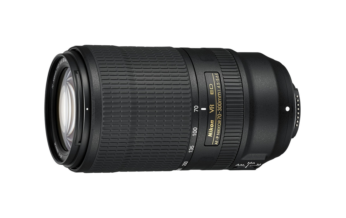 Nikon JAA833DAF - Objetivo para cámara Reflex con Montura F (Distancia Focal de 70-300 mm, Apertura f/4.5-5.6, 0.25 aumentos, estabilizador de Imagen) Negro