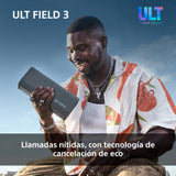 Sony ULT Field 3 - Altavoz Bluetooth portátil con ULT Power Sound, batería de 24 Horas, IP67, Resistente al Agua, al Polvo y a los Golpes, Correa Desmontable para el Hombro, Compacto - Negro