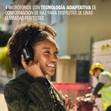 JBL Tour One M3 Auriculares supraaurales inalámbricos con Bluetooth, cancelación de Ruido True Adaptative, 70h de batería, Ajuste cómodo, Sonido Spatial 360 con Seguimiento de Cabeza, Negro