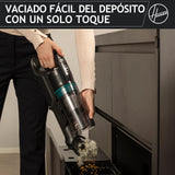 Hoover HF1 Plus Aspiradora sin Cable con Modo Turbo, Boquilla Multifuncional y Cepillo Antienredos, 45 min de Autonomía, Park&Go, Luces LED, Herramienta para Mascotas HF1P10P
