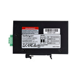 StarTech.com Switch Ethernet Industrial de 5 Puertos no Gestionado IP30-100/1000 - Pared/Carril DIN - IP30-9~60VDC - TAA