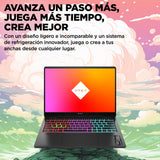 HP OMEN Transcend 14-fb1010ns - Ordenador Portátil Gaming de 14" OLED 3K 120Hz (Intel Ultra 9-285H, 32GB RAM, 1 TB, NVIDIA GeForce RTX 5070, Windows) Negro - Teclado QWERTY Español