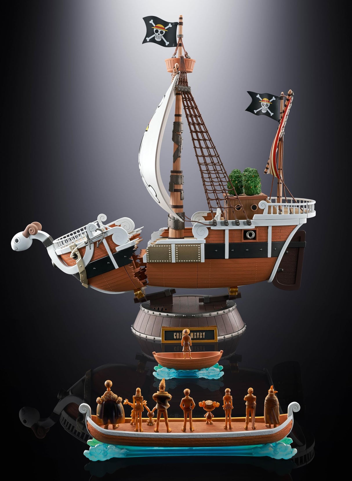 TAMASHII NATIONS S.H Figuarts One Pience Chogokin - Going Merry (edición Conmemorativa del 25 Aniversario)