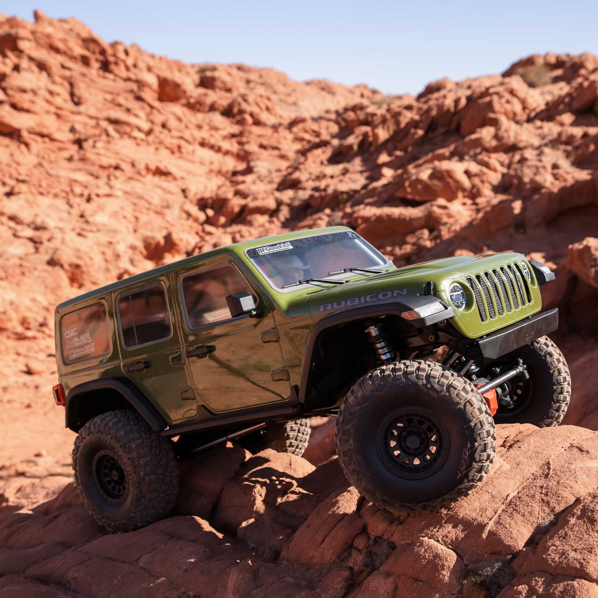 Axial 1/6 SCX6 Jeep JLU Wrangler 4WD Rock Crawler RTR: Verde, AXI05000T1