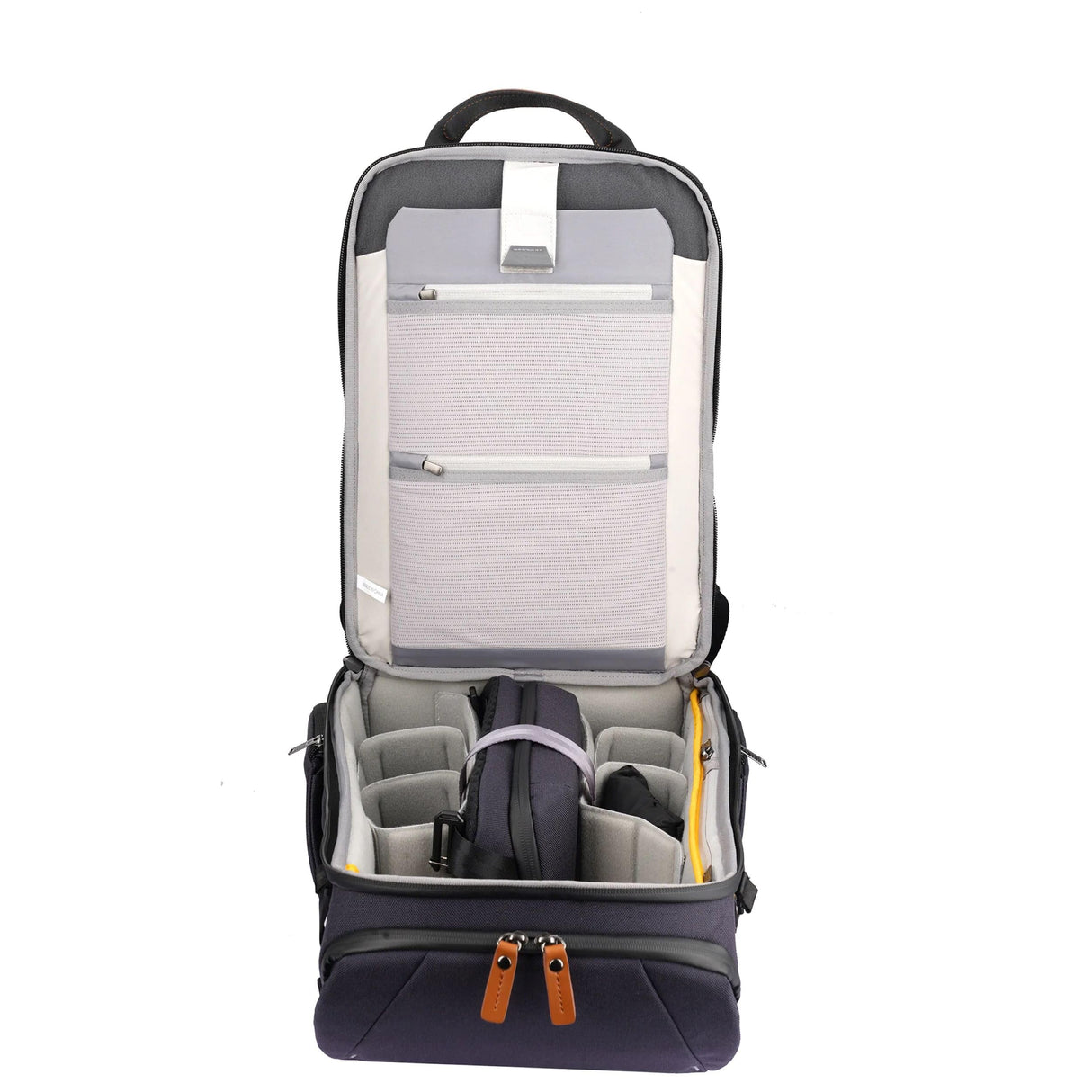 VANGUARD Veo City B42 NV - Mochila para cámara DSLR y Mirrorless con compartimento para portátil