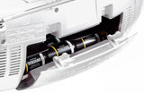 Kärcher RR 510(N) - W Reproductor CD Portátil Blanco - Unidad (FM, PLL, Audio, LCD, Azul, 3,5 mm, 215 mm)