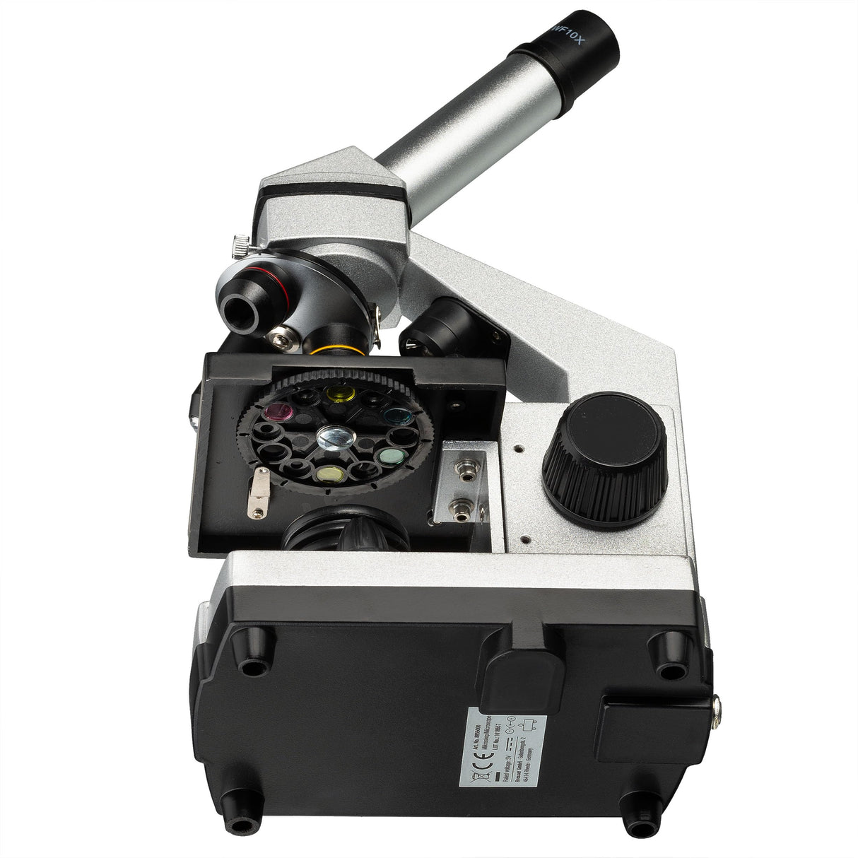 Bresser JUNIOR 40x-1024x Microscopio Set, negro, plata