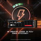 WD Black SN8100 NVMe SSD con disipador de Calor de 8 TB (velocidades de Lectura secuenciales de hasta 14 900 MB/s, PCIe Gen 5, hasta 4,800 TBW, SANDISK TLC 3D CBA NAND Technology)
