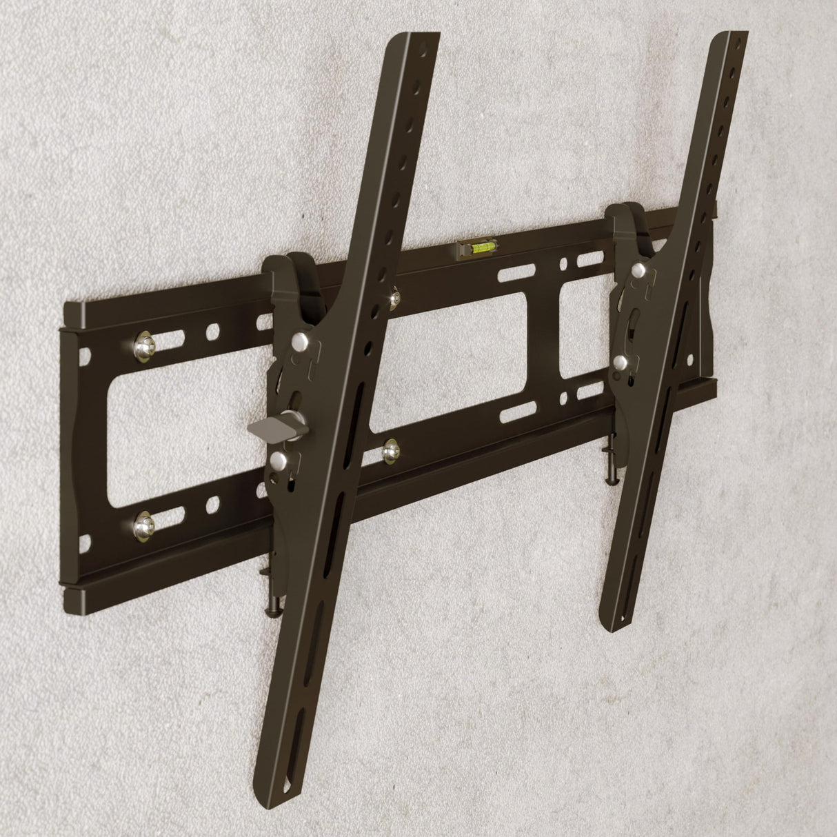 RICOO Soporte TV Pared Inclinable Fijo Plano Televisión 37-80" (94-203cm) R07 Slim Universal Televisor LED/LCD/Curvo VESA 300x200-600x400