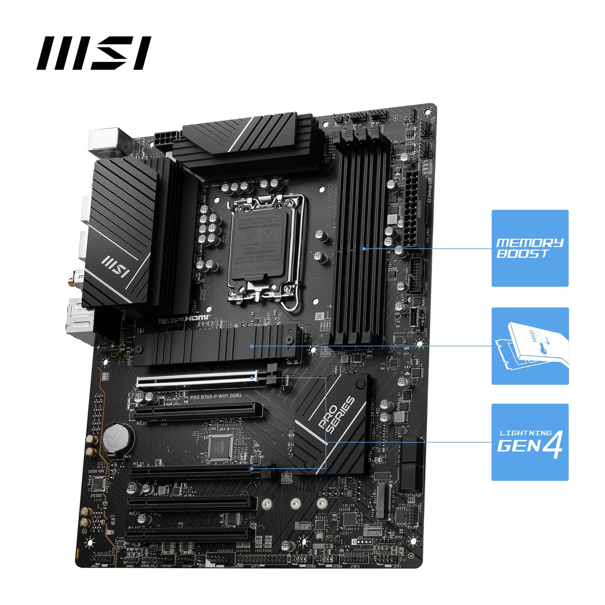 Pro B760-P WiFi DDR4