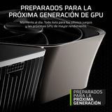 Corsair iCUE Link QX120 RGB 120mm de Cúpula Magnética Ventiladores de Triple Kit de Inicio con Concentrador de Sistema iCUE Link - Negro