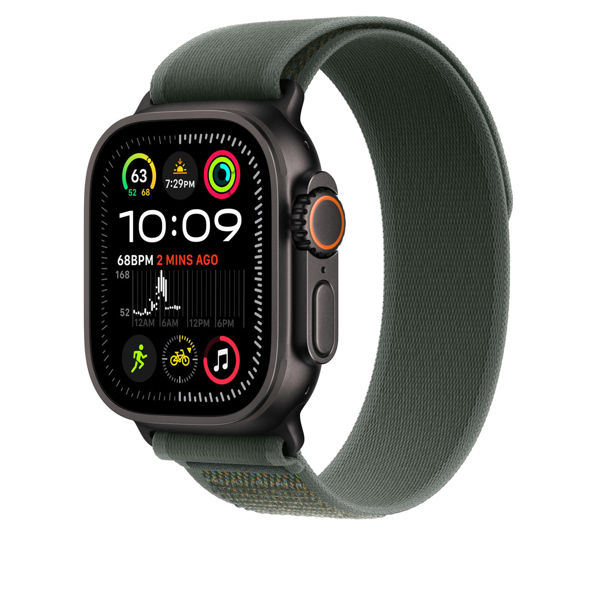 Apple Watch Band - Correa Loop Trail - 49 mm - Verde - Talla S/M