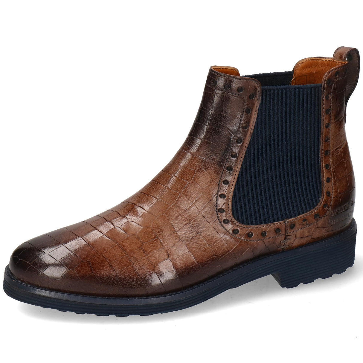Melvin & Hamilton Selina 42, Botas Estilo Chelsea Mujer, Gris, 38 EU