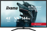 iiyama G-Master G4380UHSU-B2 43 Pulgadas VA, 144Hz, 0.3ms (MPRT), 4K UHD, FreeSync Premium, 2 x HDMI 2.1/DP/USB/USB-C (7.5W), 2 x 7W Altavoces, Control Remoto