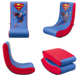 Subsonic - Superman - Silla De Juego Gaming Rock'n'Seat Junior - Asiento Gamer para Habitación De Niños Y Adolescentes con Licencia Oficial (Playstation 5)