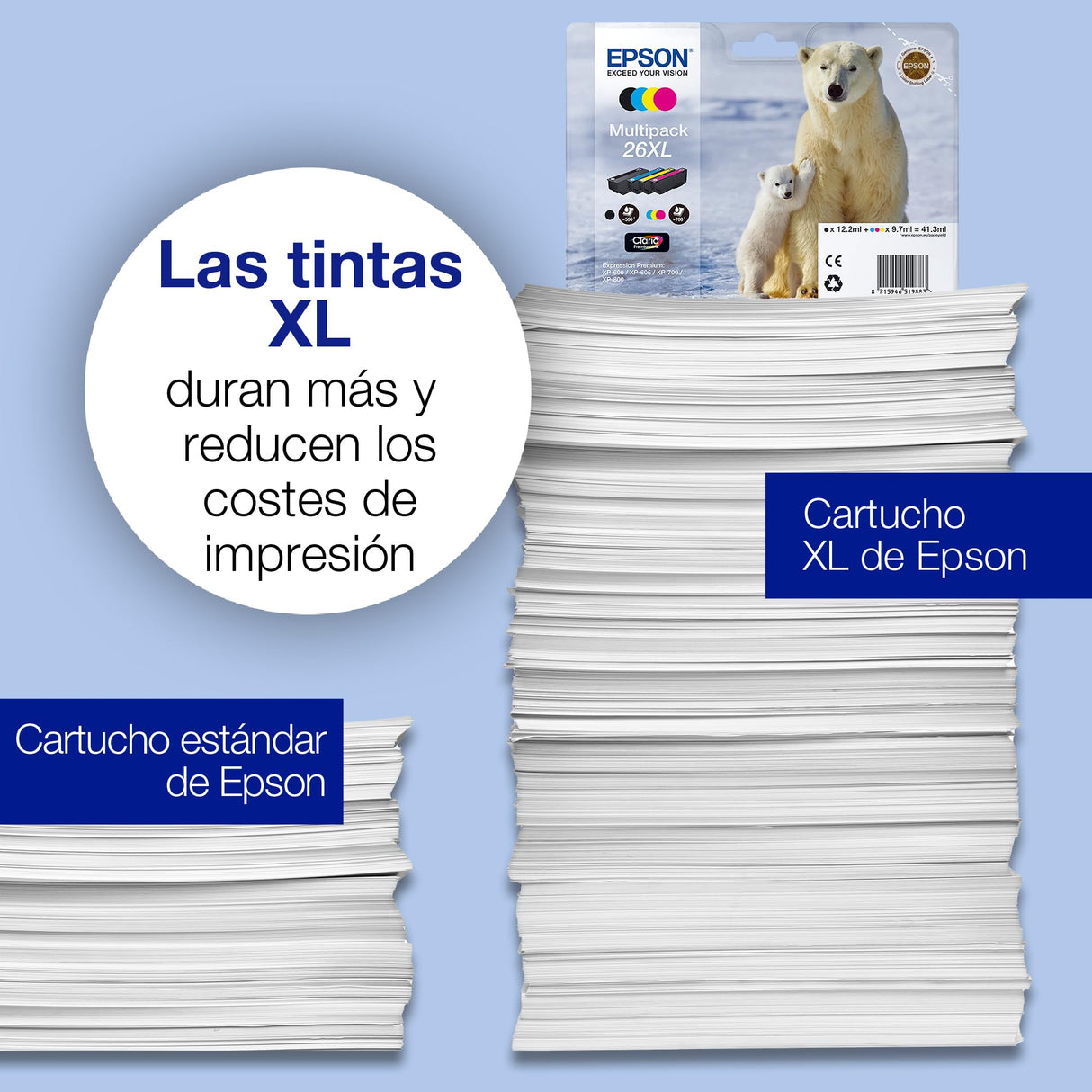 Epson 26XL cartucho multipack (4 colores)