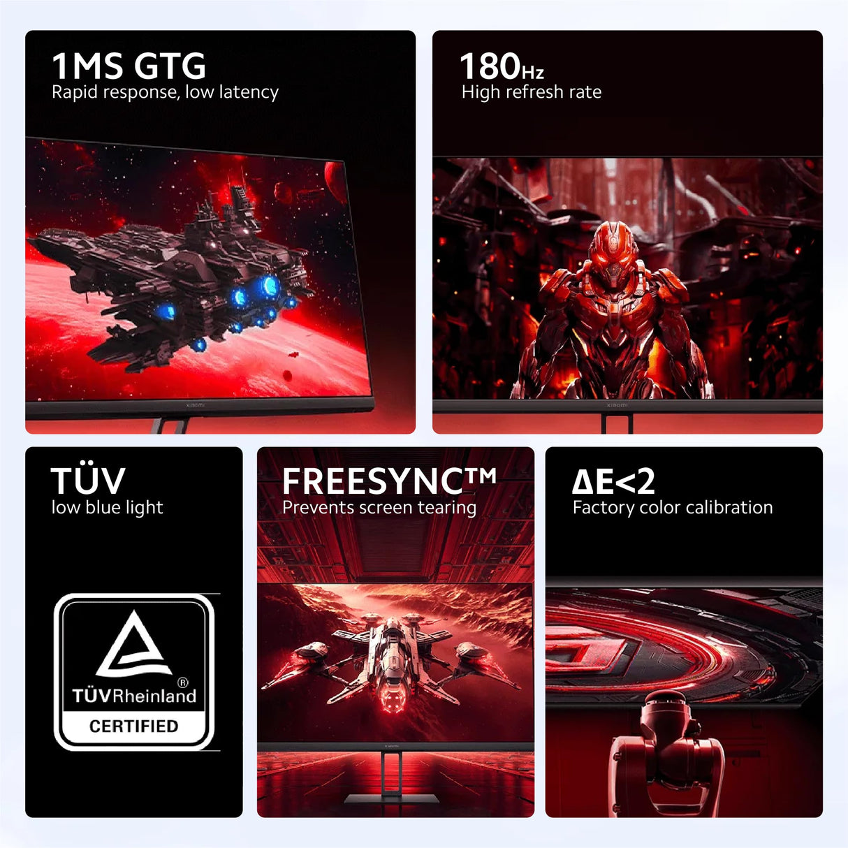 XIAOMI Gaming G24i 23.8" LED Fast IPS FullHD 180Hz FreeSync