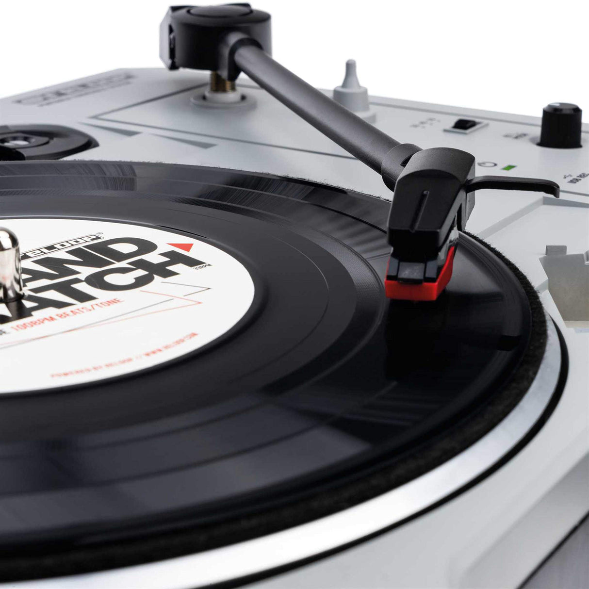 Reloop SPIN - Plato giradiscos portátil para amantes del vinilo y artistas del "scratch", Diversión con nuestro plato donde sea que vayamos