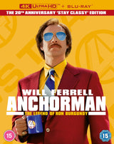 Anchorman: The Legend of Ron Burgundy 20th Anniversary 4K UHD Collector Edition [Blu-ray] [Region A & B & C]