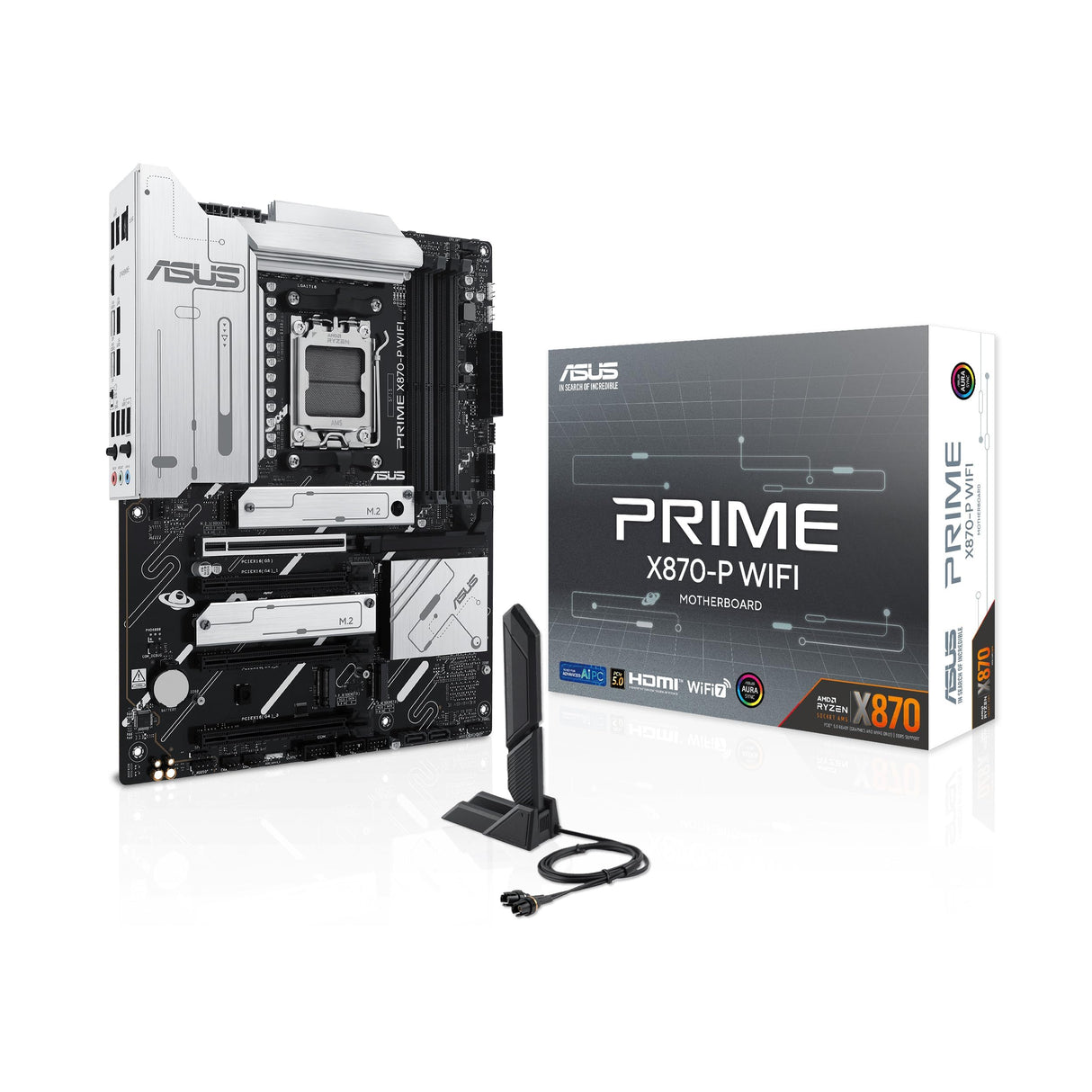ASUS ROG Strix X870-I - WiFi para Juegos (Enchufe AM5/X870/DDR5/S-ATA 6Gb/s/Mini-ITX)