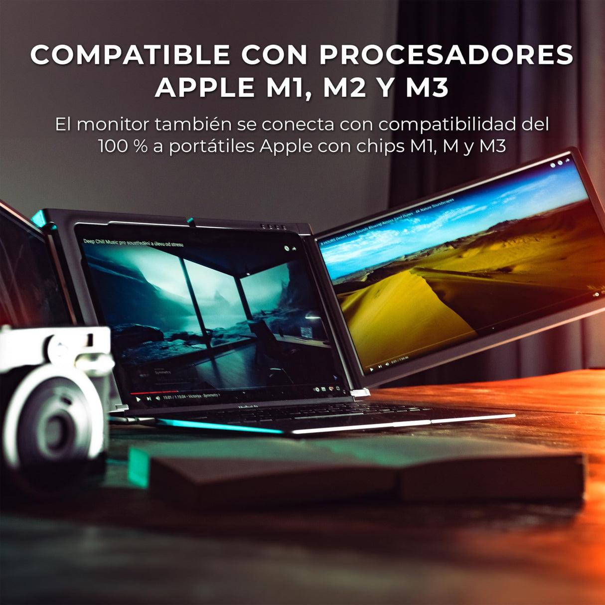 MISURA 15'' Dual 3M1500S1 Portable Monitor