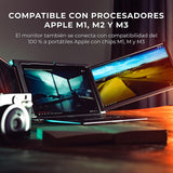 MISURA 15'' Dual 3M1500S1 Portable Monitor