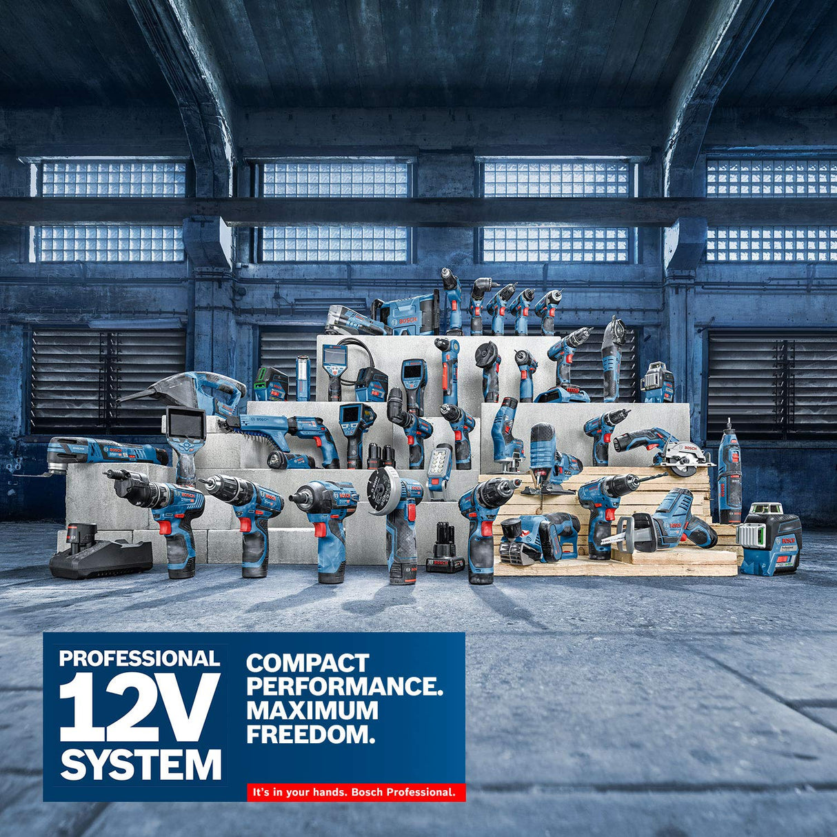 Bosch GSB 12V-30 Atornilladores taladradores de percusión a batería (2× GBA 12V 2.0 Ah + GAL 12V-40, (Brushless))