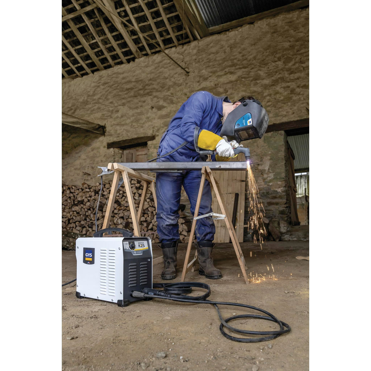 GYS, Cortador Plasma Cutter 25 K Antorcha Incluida, Disconectable