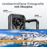 DOOGEE S Cyber Pro Movil Irrompible 2025, 32GB+512GB/2TB Movil Resistente, Helio G100 Octa Core, Móvil Rugerizado 10800mAh/33W, 6.6" FHD+ 120Hz, 50MP+32MP+20MP Visión Noctura, IP68/Face ID/NFC/GPS
