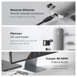 LINQ 8 en 1 Pro USB-C Multipuerto Hub 140W