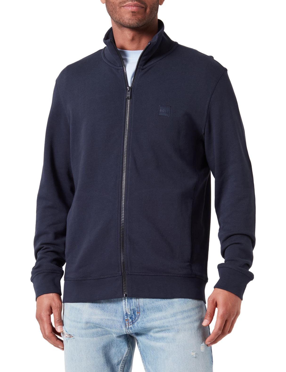 BOSS Zestart, Jersey_Chaqueta_L Hombre, Dark Blue404, M