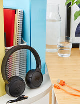 JBL Tune 660 NC Auriculares supraaurales inalámbricos con bluetooth y cancelación de ruido, sonido Pure Bass, hasta 44h de música de música continua, color negro