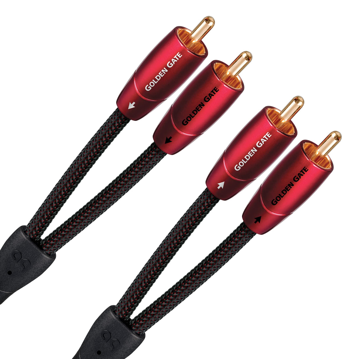 AudioQuest - Plato giratorio Golden Gate RCA - 1,5 m (5 pies)