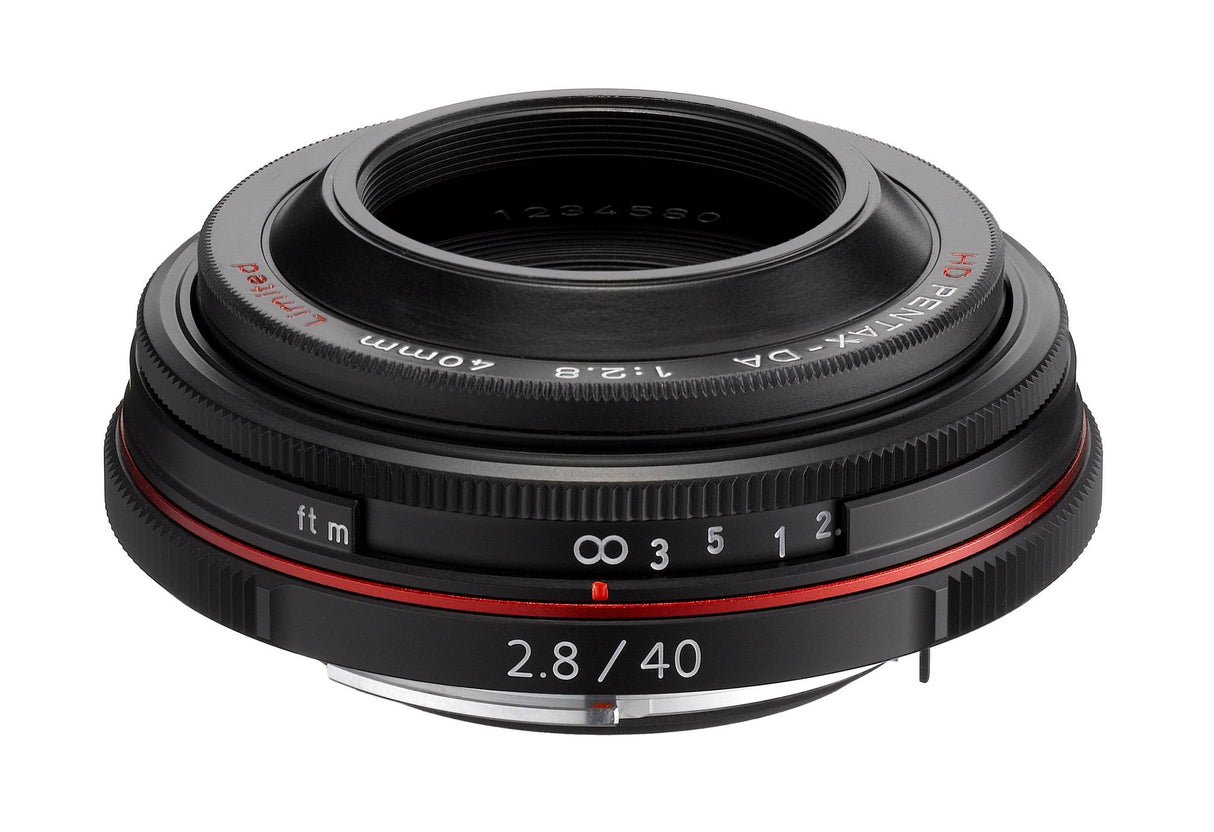 Pentax 21390 HD Pentax-DA 40 mm F2.8 Limited Objetivo Negro