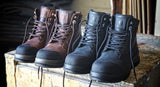 Carhartt Detroit - Bota de seguridad S3, 15,2 cm, tecnología Rugged Flex Para Hombre, Negro, 42