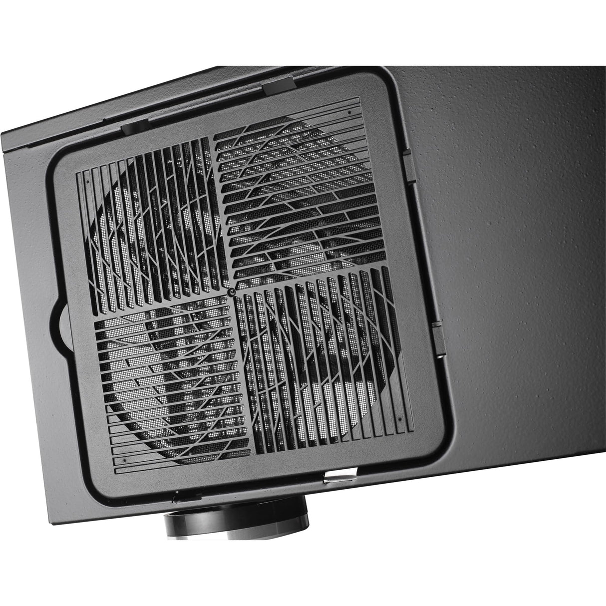 Silverstone SST-GD08B - Grandia HTPC ATX Carcasa de Ordenador, Rendimiento silencioso con Alto Flujo de Aire, Negro