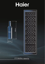 HAIER Bodega de servicio WS 171 GA