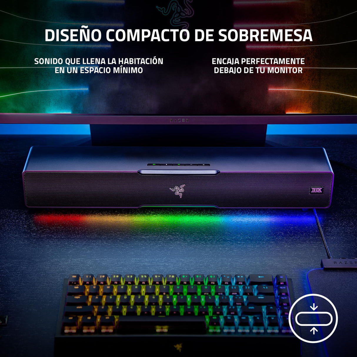 RAZER - Barre de son LEVIATHAN V2