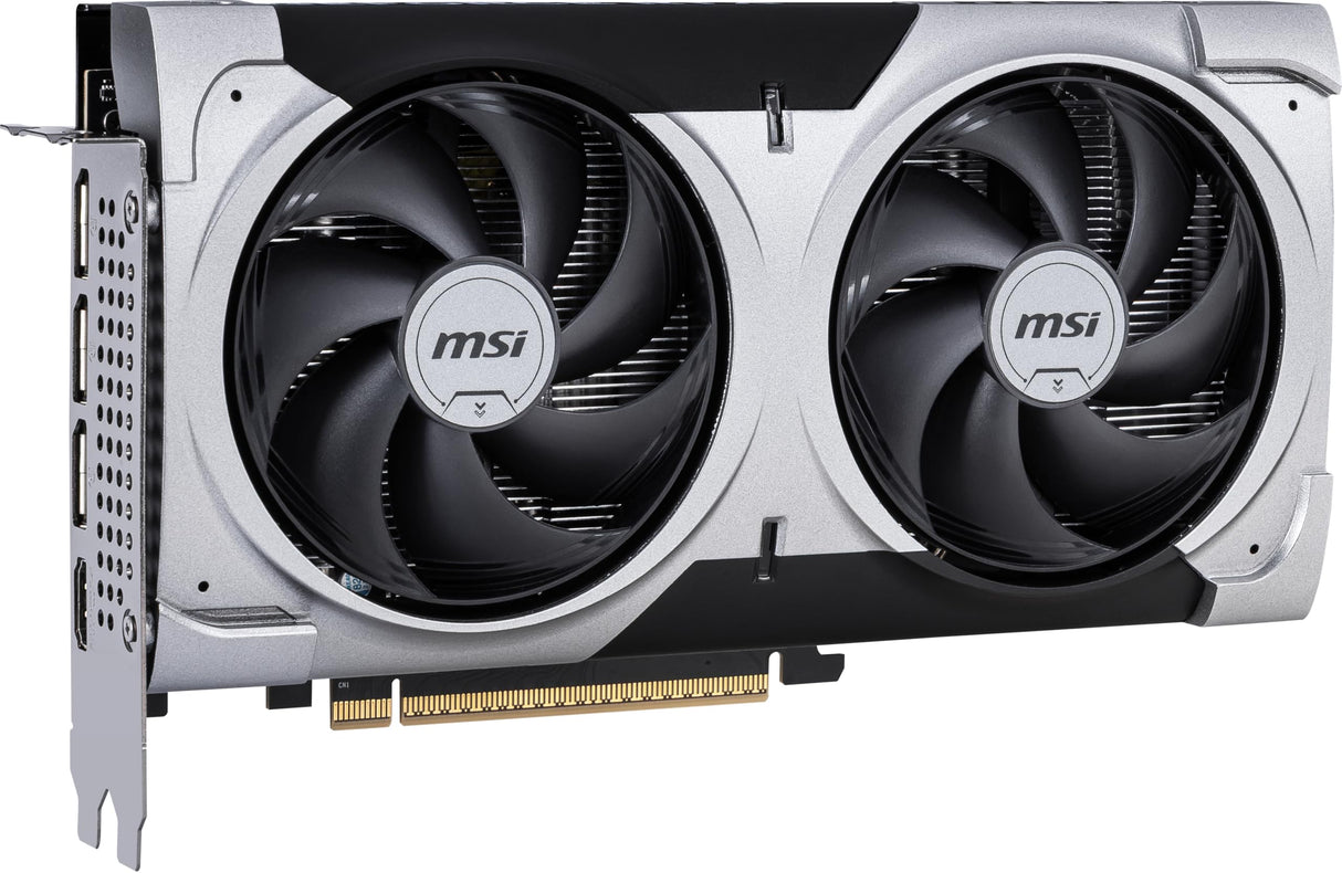 MSI Gaming RTX 5060 Ti 16G Ventus 2X OC Plus - Tarjeta gráfica (16 GB GDDR7, 128 bits, Rendimiento Extremo: TBA MHz, DisplayPort x 3 2.1a, HDMI 2.1b, Arquitectura NVIDIA Blackwell)