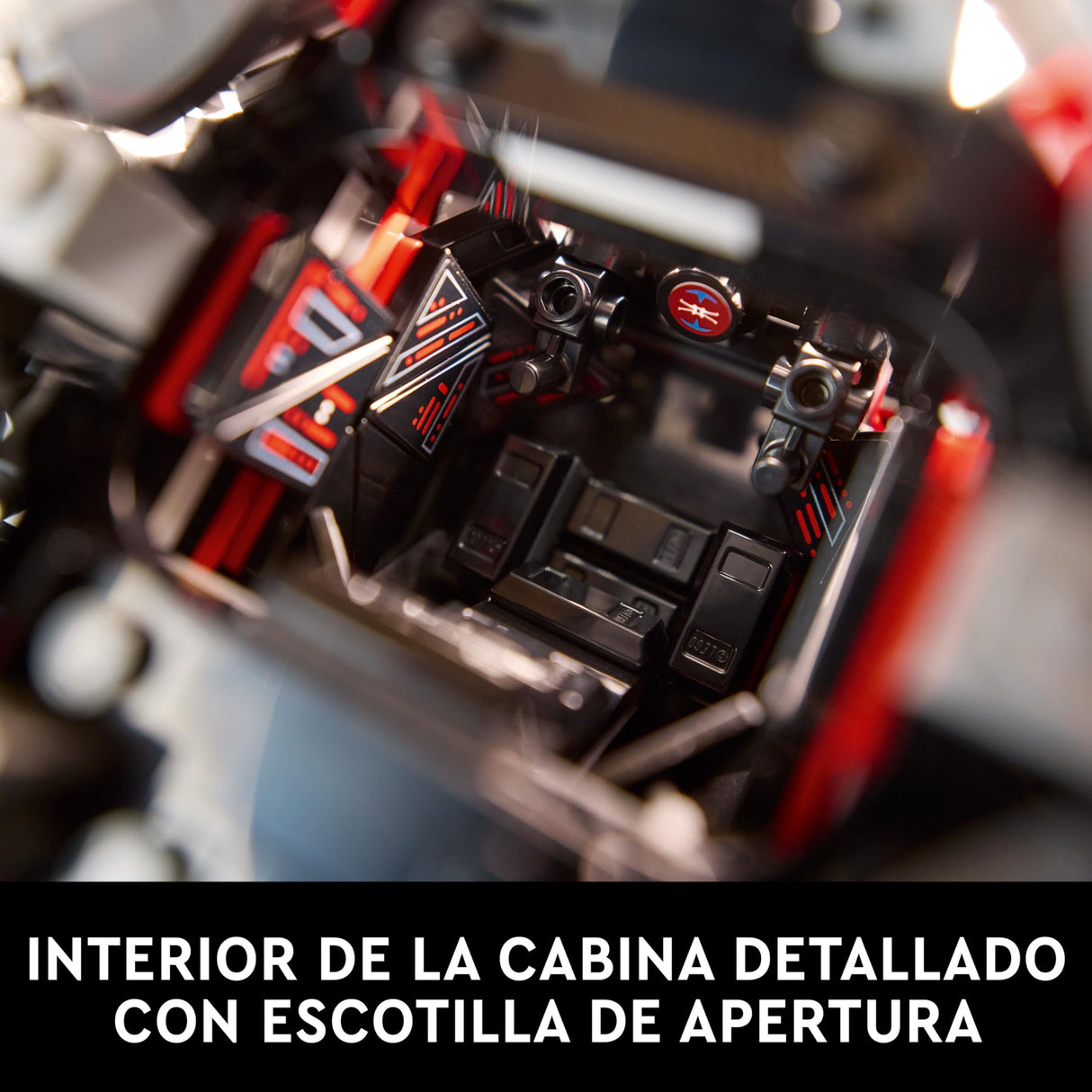 LEGO Star Wars Interceptor Tie Maqueta para Adultos de Construcción Ultimate Collector Series, Caza Estelar para Exponer y Coleccionar, Regalo para Hombres y Mujeres Fans de UCS 75382