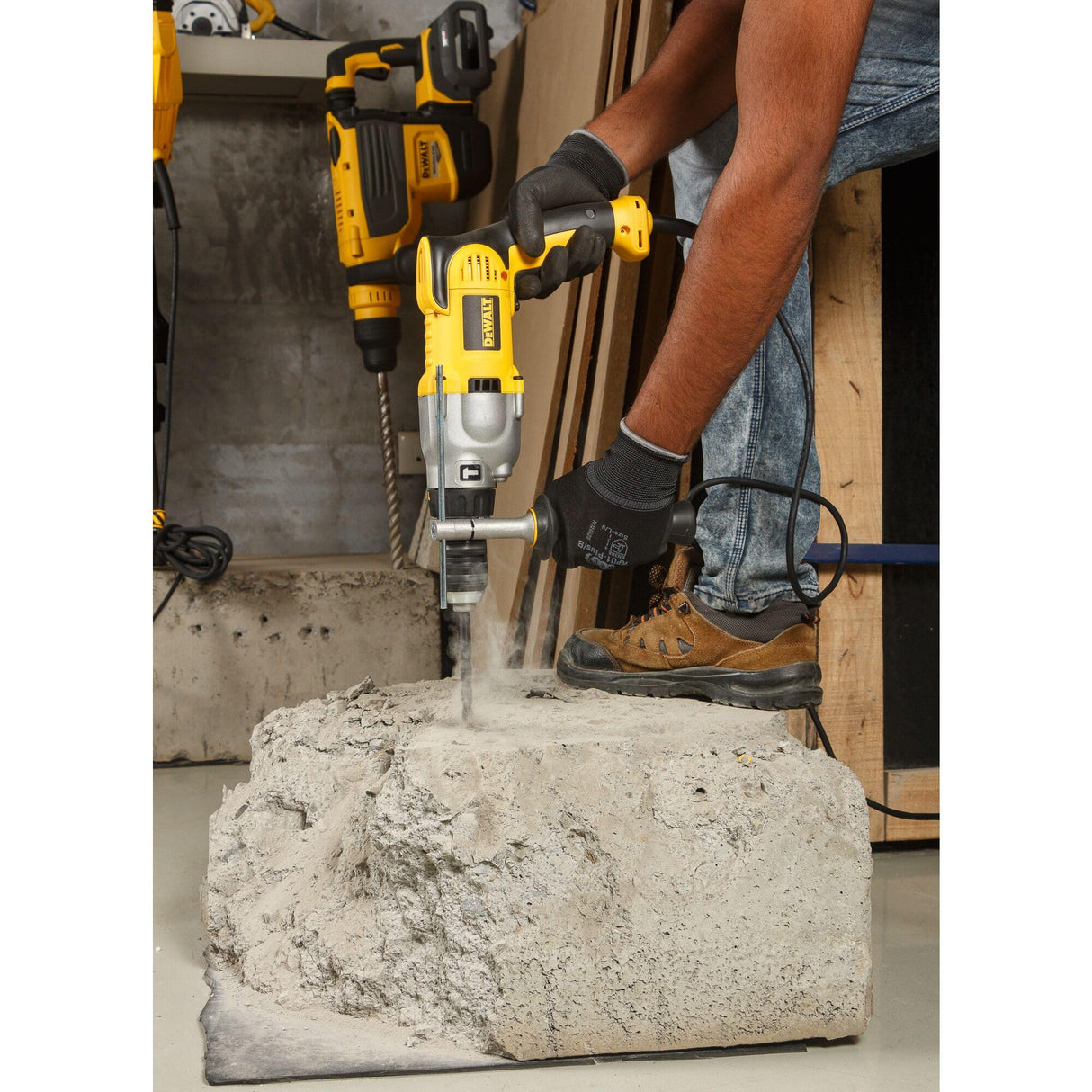 DeWalt DWD524KS-QS Taladro Percutor 1100 W, 1100 W, 230 V
