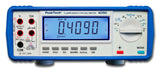 PeakTech 4090 – Multímetro de mesa digital RMS, pantalla LCD, 22000 cuentas, probador de continuidad, USB, software para PC, funcionamiento con batería, prueba de voltaje - EN 61010-1; CAT I 600 V